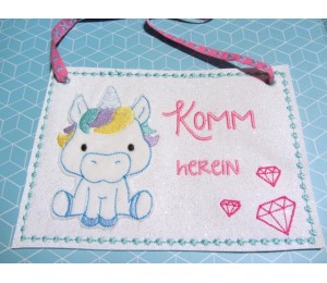 ITH - Glitzerpupser Türschilder